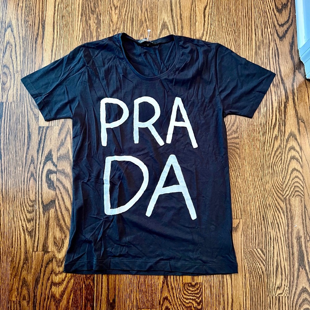 Mr. Steve Black Prada T-Shirt